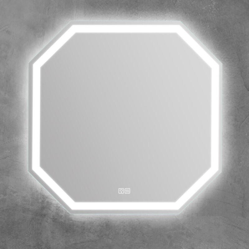 Зеркало BelBagno SPC-OTT-800-800-LED-TCH-WARM 80 см, светодиодная подсветка, с сенсорным выключателем, с подогревом