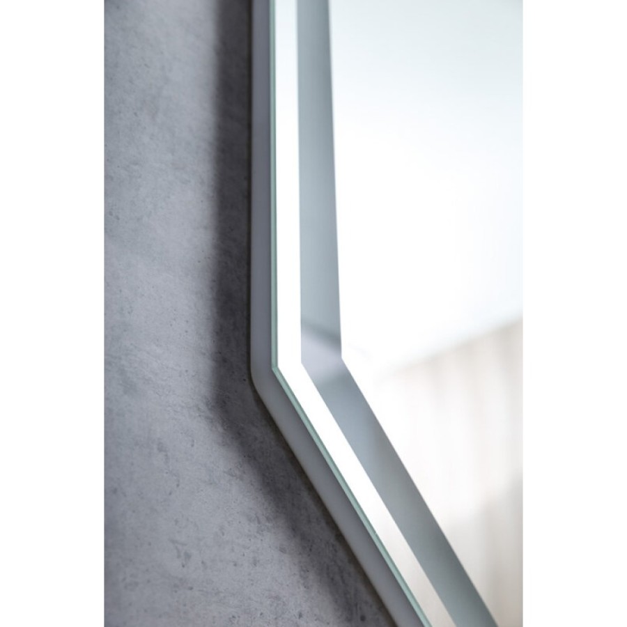 Зеркало BelBagno SPC-OTT-800-800-LED-TCH-WARM 80 см, светодиодная подсветка, с сенсорным выключателем, с подогревом