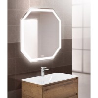 Зеркало BelBagno SPC-OTT-800-800-LED-TCH-WARM 80 см, светодиодная подсветка, с сенсорным выключателем, с подогревом
