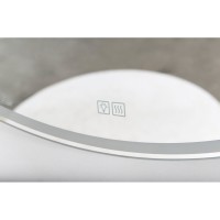 Зеркало BelBagno SPC-RNG-1000-LED-TCH-WARM, 100 см, с подсветкой, белый