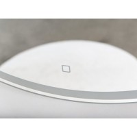 Зеркало BelBagno SPC-RNG-600-LED-TCH 60 x 60 см со встроенным светильником и сенсорным выключателем