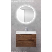 Зеркало BelBagno SPC-RNG-700-LED-TCH 70 x 70 см со встроенным светильником и сенсорным выключателем