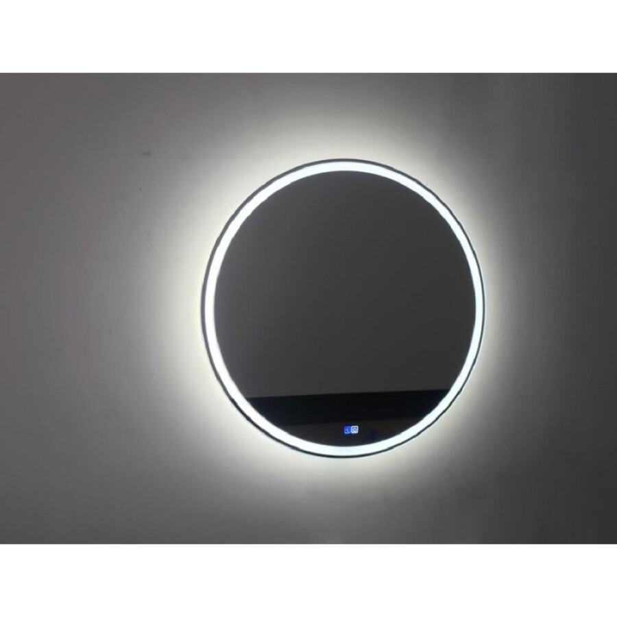 Зеркало BelBagno SPC-RNG-700-LED-TCH-PHONE 70 см со встроенным светильником, сенсорным выключателем, блютуз-модулем, микрофоном и динамиками
