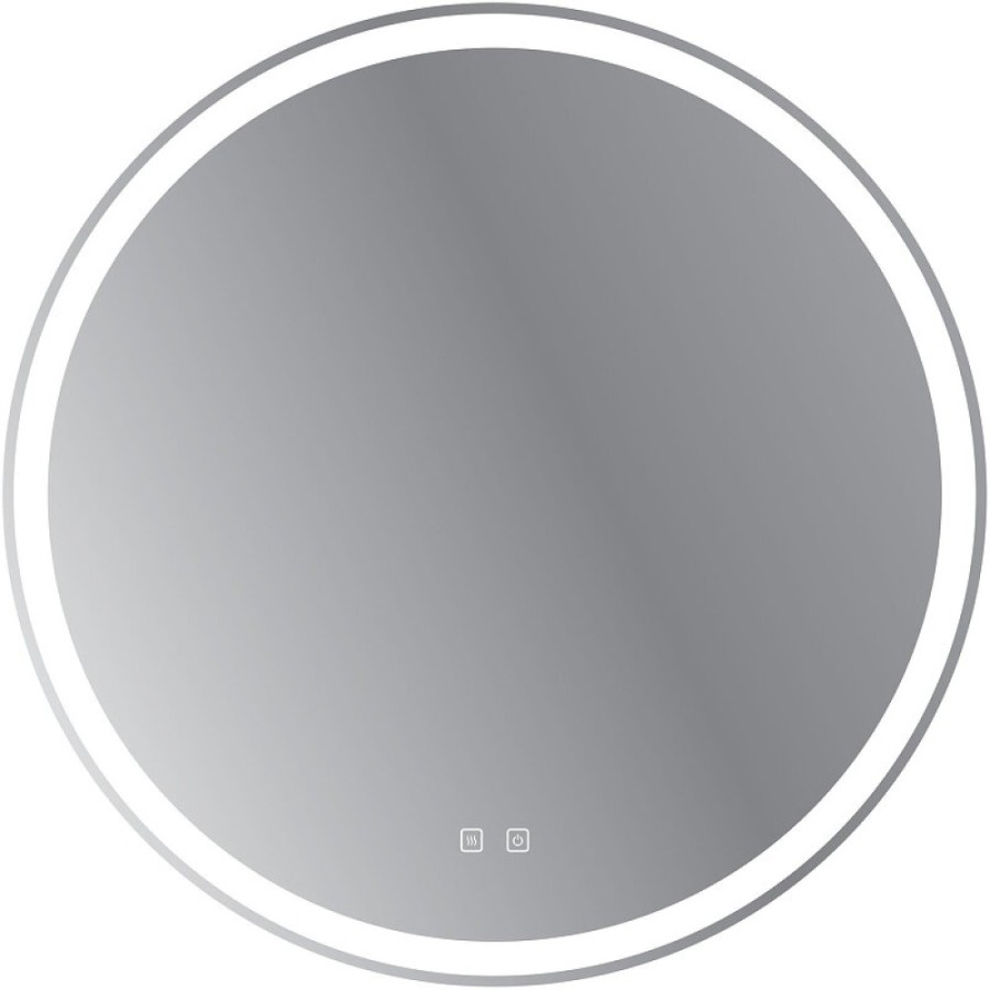 Зеркало BelBagno SPC-RNG-700-LED-TCH-SND, 70 см, с подсветкой, голосовым управлением и подогревом
