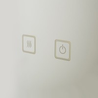 Зеркало BelBagno SPC-RNG-700-LED-TCH-SND, 70 см, с подсветкой, голосовым управлением и подогревом