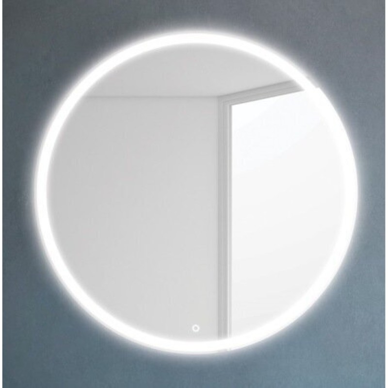 Зеркало BelBagno SPC-RNG-800-LED-TCH 80 x 80 см со встроенным светильником и сенсорным выключателем