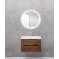 Зеркало BelBagno SPC-RNG-800-LED-TCH-PHONE 80 см со встроенным светильником, сенсорным выключателем, блютуз-модулем, микрофоном и динамиками