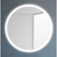 Зеркало BelBagno SPC-RNG-800-LED-TCH-WARM 80 см со встроенным светильником, сенсорным выключателем и подогревом