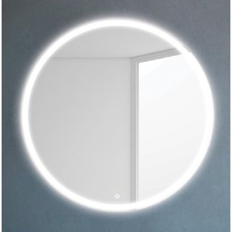 Зеркало BelBagno SPC-RNG-800-LED-TCH-WARM 80 см со встроенным светильником, сенсорным выключателем и подогревом