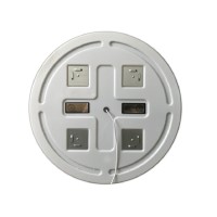 Зеркало BelBagno SPC-RNG-800-LED-TCH-WARM 80 см со встроенным светильником, сенсорным выключателем и подогревом