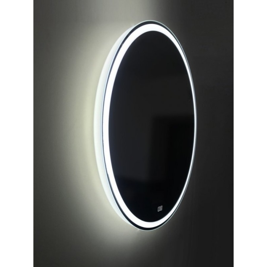 Зеркало BelBagno SPC-RNG-900-LED-TCH-WARM 90 x 90 см с подсветкой, сенсорным выключателем и подогревом