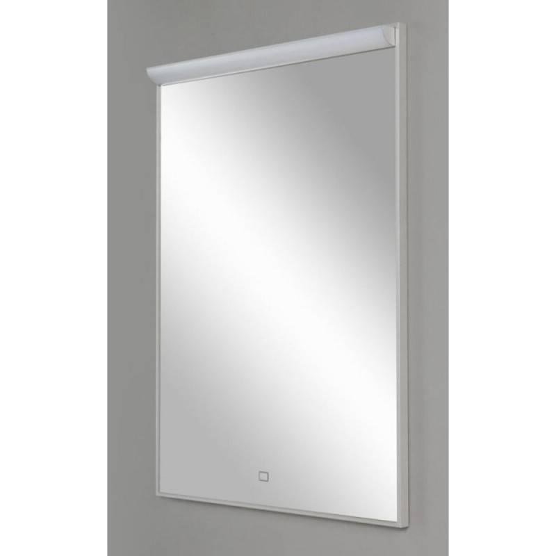 Зеркало BelBagno SPC-UNO 60 см, с подсветкой, белый, SPC-UNO-600-800-TCH