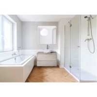 Зеркало BelBagno SPC-UNO 80 см, с подсветкой, белый, SPC-UNO-800-800-TCH