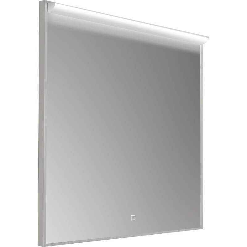 Зеркало BelBagno SPC-UNO 90 см, с подсветкой, белый, SPC-UNO-900-800-TCH