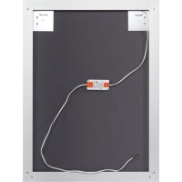 Зеркало BelBagno SPC-UNO 90 см, с подсветкой, белый, SPC-UNO-900-800-TCH