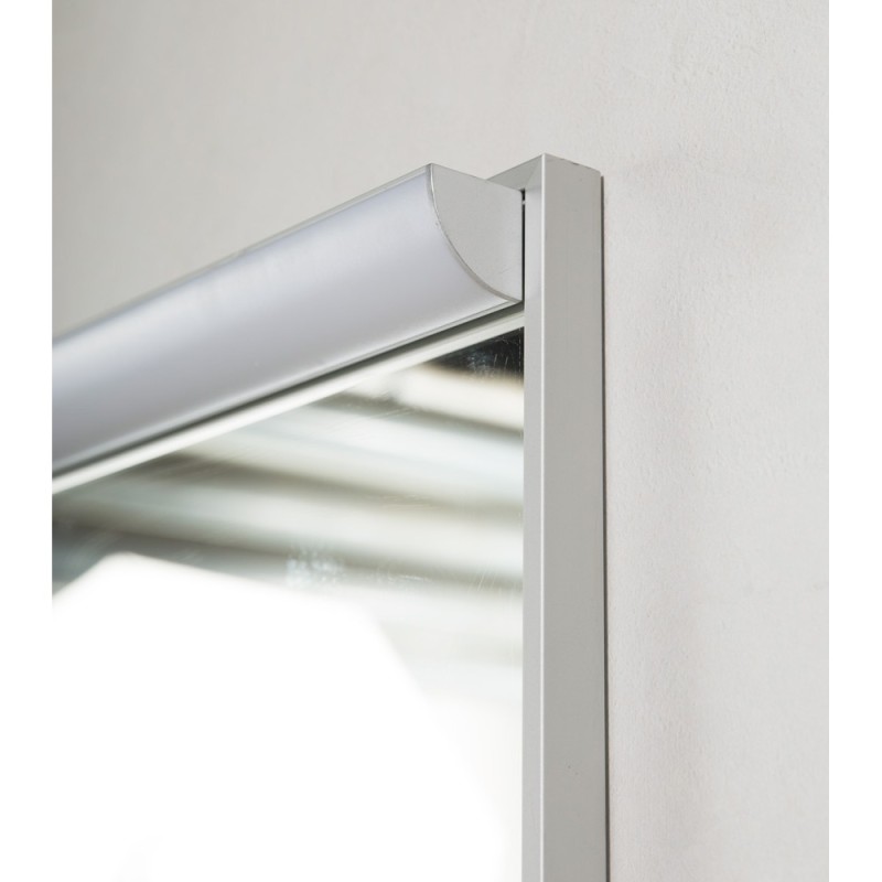 Зеркало BelBagno SPC-UNO 90 см, с подсветкой, белый, SPC-UNO-900-800-TCH