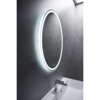 Зеркало BelBagno, 60 x 80 см, со встроенным светильником, сенсорным выключателем и подогревом, SPC-VST-600-800-LED-TCH-WARM