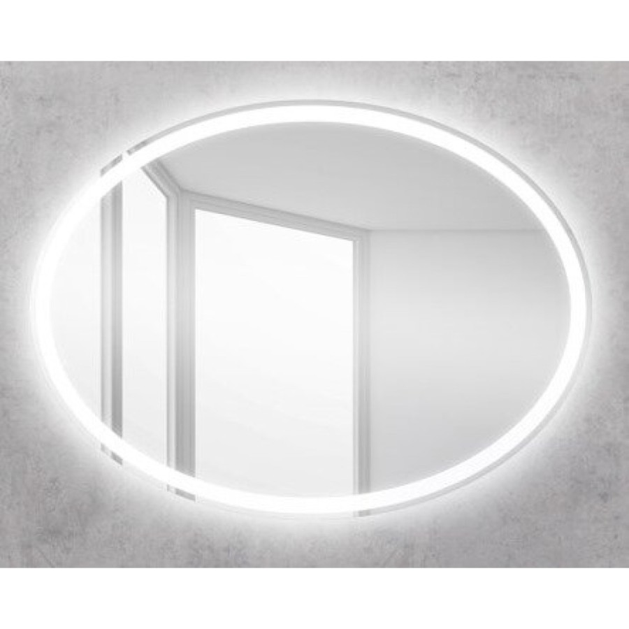 Зеркало BelBagno SPC-VST-750-900-LED-BTN 75 x 90 см со встроенным светильником и кнопочным выключателем