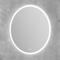 Зеркало BelBagno SPC-VST-750-900-LED-TCH-WARM, 75 см, с LED подсветкой, с сенсорным выключателем, с подогревом, цвет рамы белый