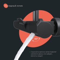Душевая система Iddis SpaHome SPHBLTKi06, термостатическая, черный матовый