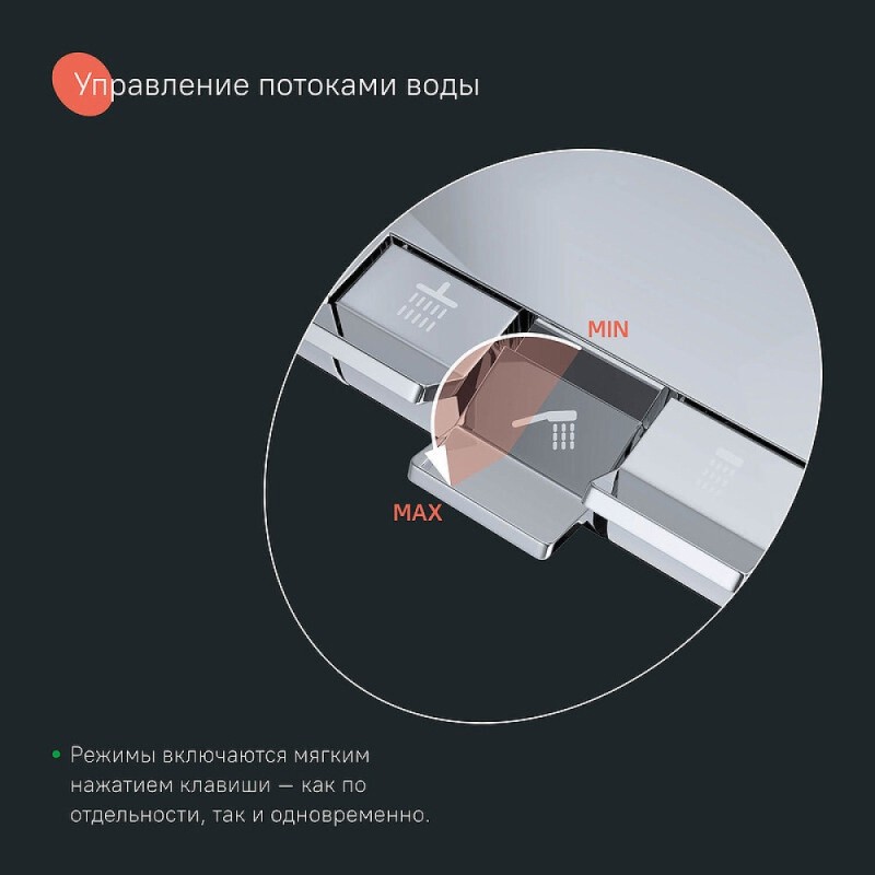 Душевая система Iddis SpaHome SPHSBTKi06, термостатическая, хром