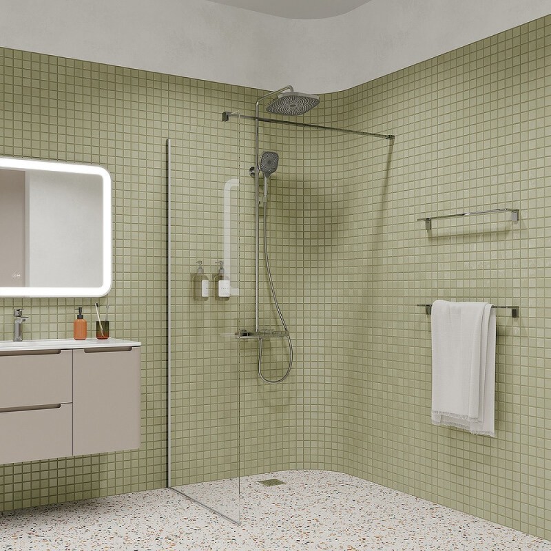 Душевая система Iddis SpaHome SPHSBTKi06, термостатическая, хром