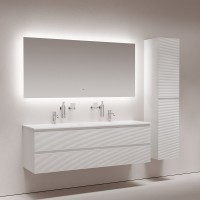 Зеркало Sancos Square SQ1600, 160 х 80 см, LED подсветка, сенсорное, с диммером