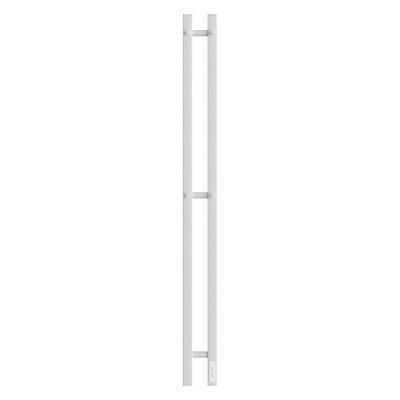Полотенцесушитель электрический Apextermo Sirius SR10111WM, ширина 10 см, высота 110 см, диммер справа, цвет белый матовый
