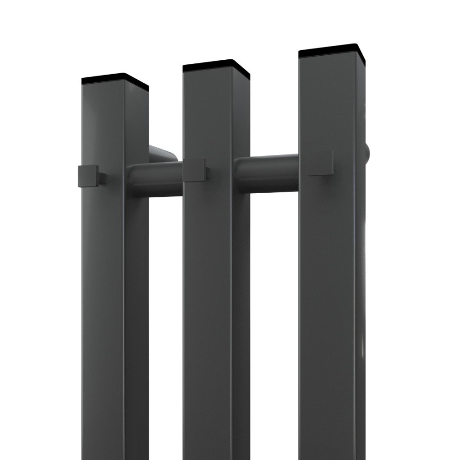 Полотенцесушитель электрический Apextermo Sirius SR10112GF, ширина 15 см, высота 110 см, диммер справа, цвет графит металлик