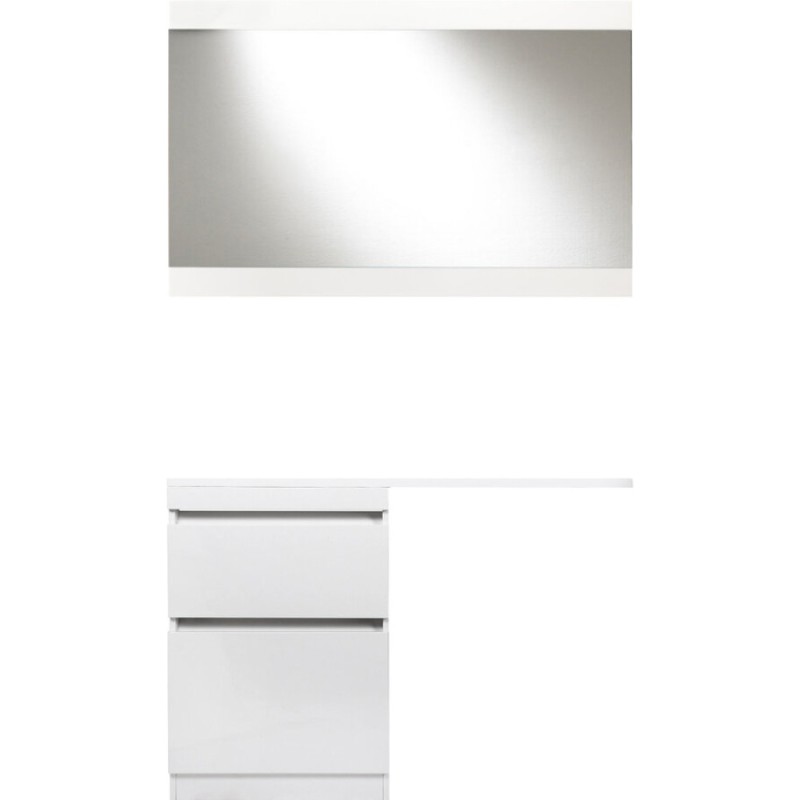 Зеркало Style Line Даллас 120 СС-00000393 Люкс, 120 см, подвесное, белое