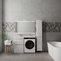 Зеркало Style Line Даллас 115 СС-00000523 Люкс, 115 см, подвесное, белое