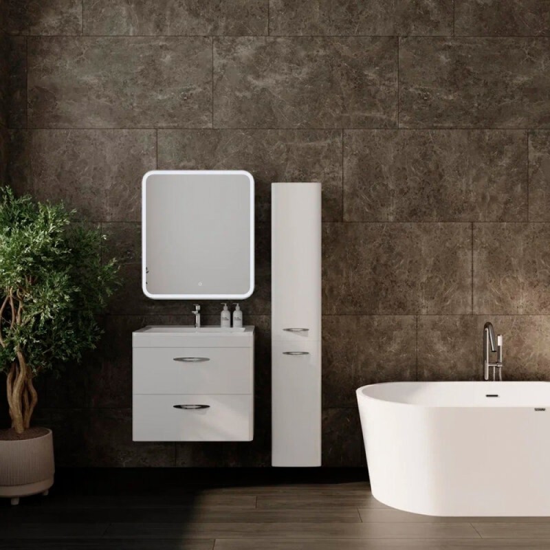 Колонна универсальная Style Line El Fante Каре 30 СС-00002271 Люкс Plus, 30 см, напольная, белая