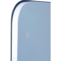 Зеркальный шкаф Style Line El Fante Каре 55 см, с подсветкой, левый, белый, СС-00002373