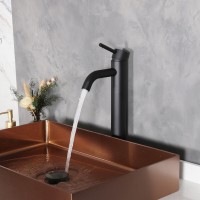 Смеситель для раковины Gid Cascada Inga SS096BMD, черный матовый