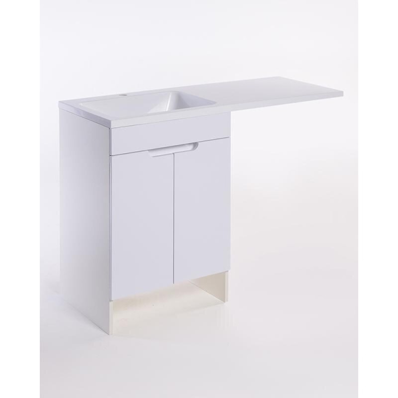 Раковина Orange Камилла 120 см, из искусственного камня, чаша слева, ST-120RAL