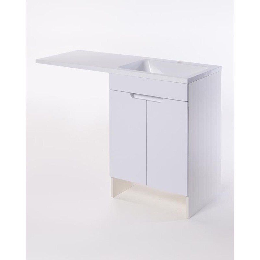 Раковина Orange Камилла 120 см, из искусственного камня, чаша справа, ST-120RAR