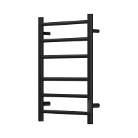 Полотенцесушитель электрический Apextermo Stella ST00164BM, ширина 40 см, высота 60 см, диммер справа, цвет черный матовый