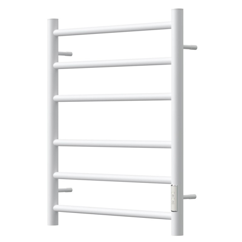Полотенцесушитель электрический Apextermo Stella ST00164WM, ширина 40 см, высота 60 см, диммер справа, цвет белый матовый