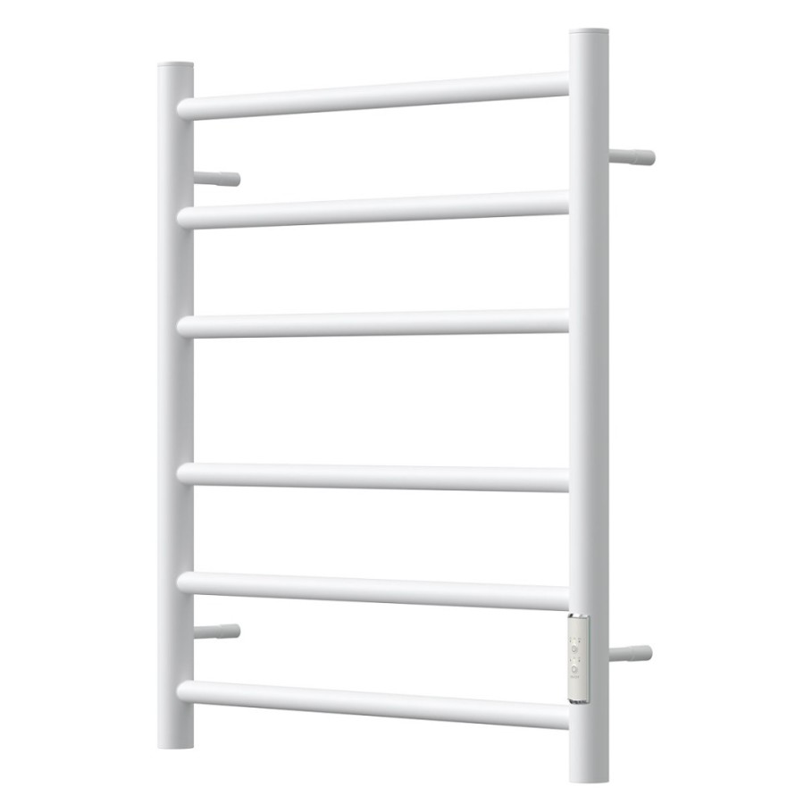 Полотенцесушитель электрический Apextermo Stella ST00164WM, ширина 40 см, высота 60 см, диммер справа, цвет белый матовый