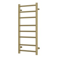 Полотенцесушитель электрический Apextermo Stella ST00184GL, ширина 40 см, высота 80 см, диммер справа, цвет золото матовое