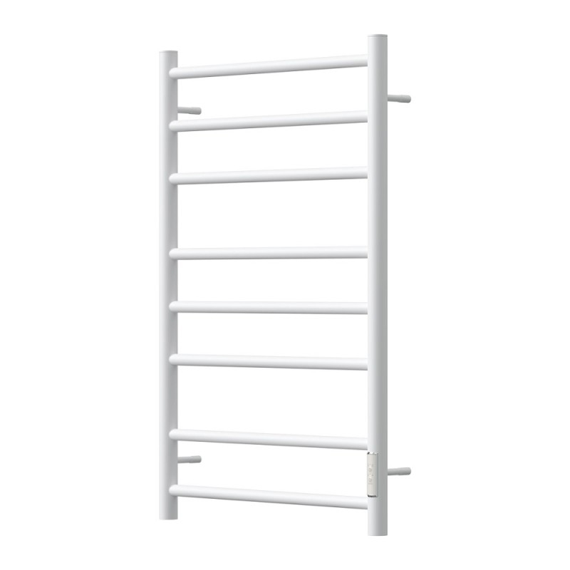 Полотенцесушитель электрический Apextermo Stella ST00184WM, ширина 40 см, высота 80 см, диммер справа, цвет белый матовый