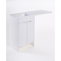 Тумба под раковину Orange Optima 50 см, белая, Smart Pack STD-50TUW