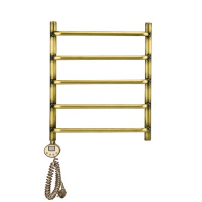 Полотенцесушитель электрический, Domoterm Стефано П5 40 x 50 E, хром, L/R, с терморегулятором