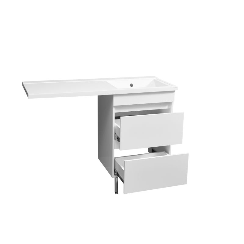 Тумба под раковину Stella Polar Мадлен 100 SP-00000474 Белая