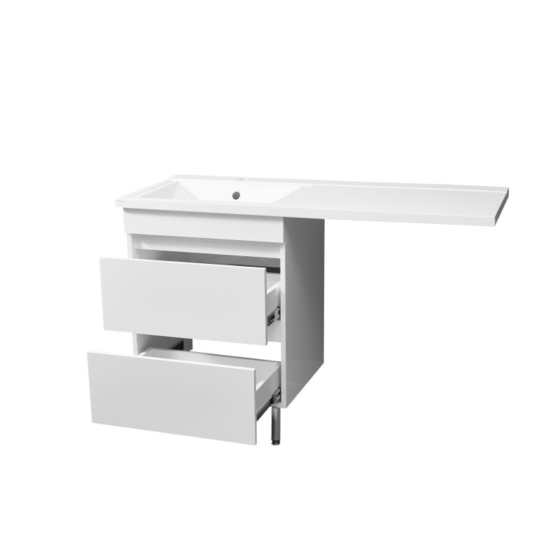 Тумба под раковину Stella Polar Мадлен 130 SP-00000475 Белая