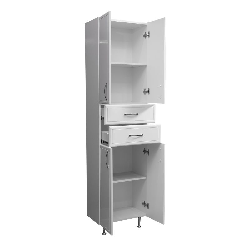 Шкаф пенал Stella Polar Концепт 48 SP-00000149 Белый