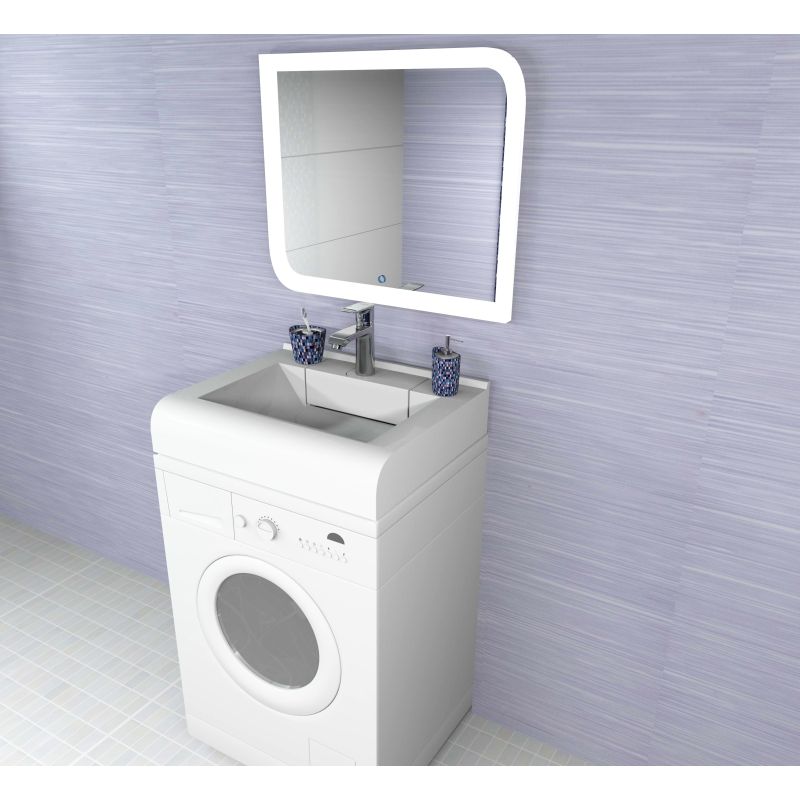 Раковина Stella Polar Корини 60 SP-00000237 на стиральную машину Белая