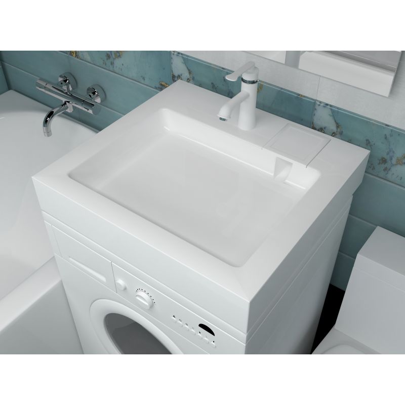 Раковина Stella Polar Солярис 60 SP-00000643 на стиральную машину Белая