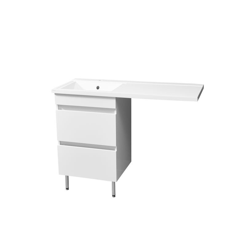 Раковина Stella Polar Мадлен 100 L SP-00000465 на стиральную машину Белая