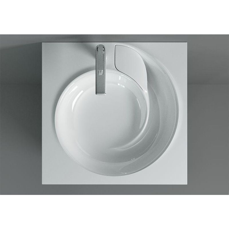 Раковина Stella Polar Киото 60 SP-00000796 на стиральную машину Белая